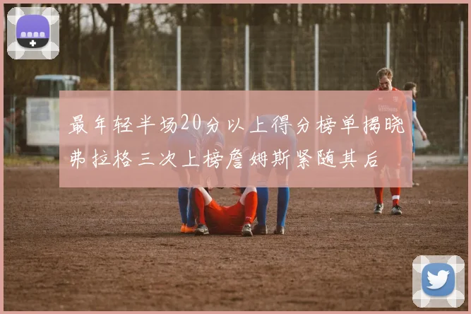 最年轻半场20分以上得分榜单揭晓弗拉格三次上榜詹姆斯紧随其后